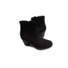 Skórzane botki tęgość G 1/2 obcas 8 cm